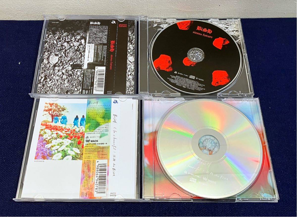 CDA14303▲帯付 BiSH CD 4点セット ビッシュstereo future/KIND PEOPLE/リズム/PAiNT it BLACK_画像4