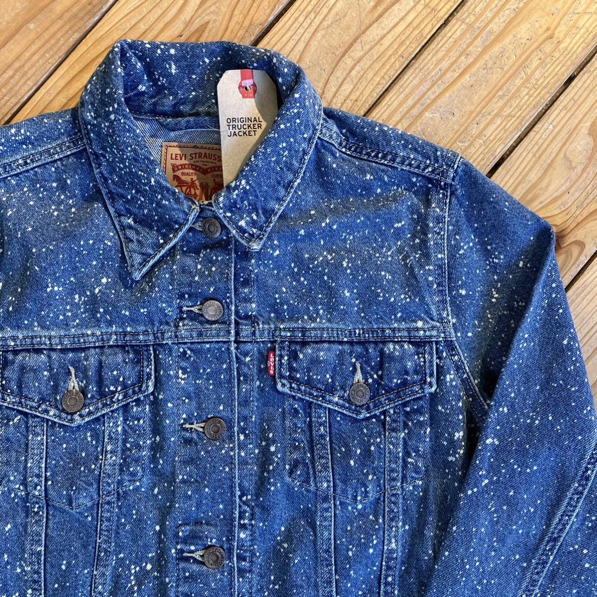 新品 Levis リーバイス デニム トラッカージャケット ギャラクティック レディース Lサイズ アメカジ Gジャン 未使用品 USA古着 J2553の画像1