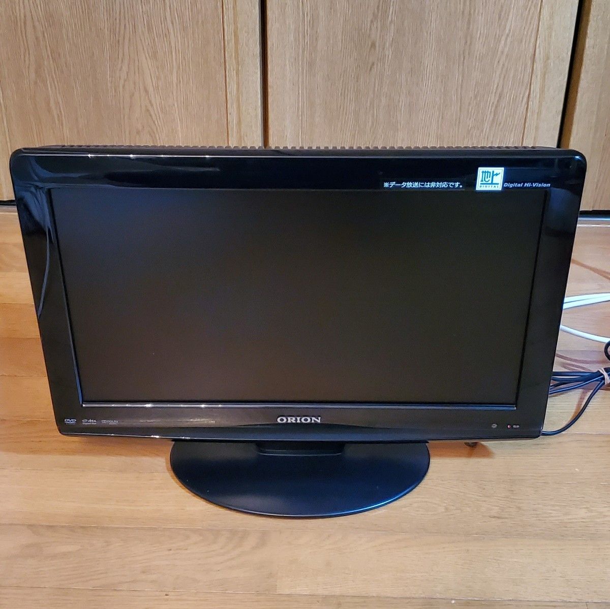 ORION 19型DVD内蔵液晶テレビ オリオン 2010年製 ブラック 家電 ORION 19型DVD内蔵液晶テレビ オリオン 2010年製 ブラック 家電