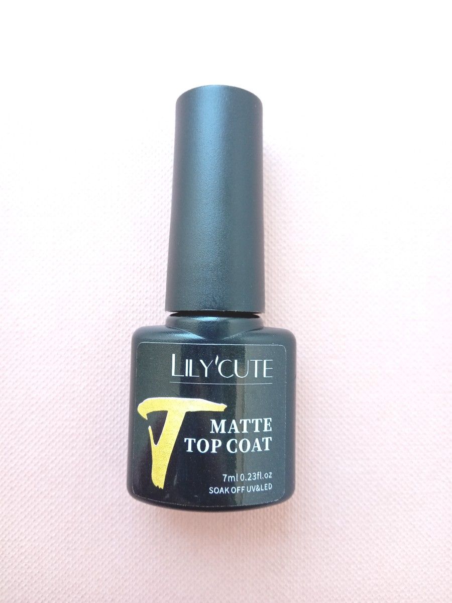 【MATTE TOP COAT】LILYCUTE マットトップコート クリア