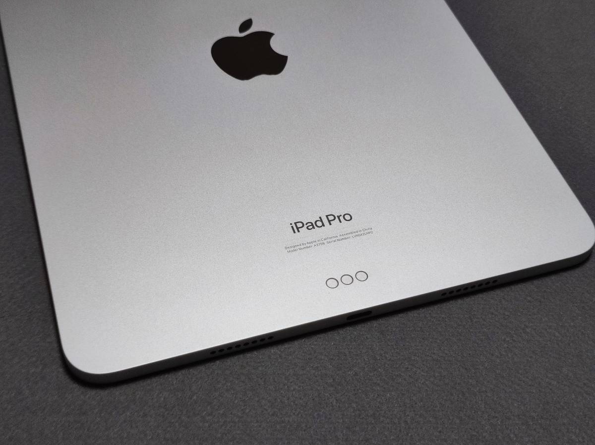 Apple iPad Pro 11インチ 第4世代 2022モデル (Wi-Fi 128GB) シルバー 完動美品 おまけ多数 送料無料