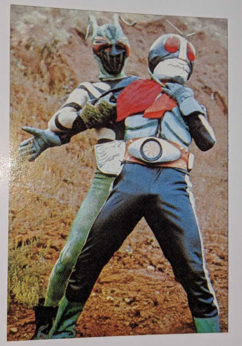 86.仮面ライダー放映リスト⑬　仮面ライダーチップス　カルビー　仮面ライダーカード1999_画像1