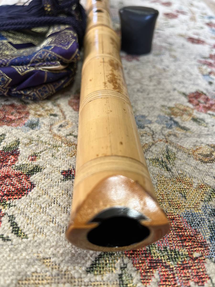 都山流玉水銘一尺八寸菅 traversebayim.com