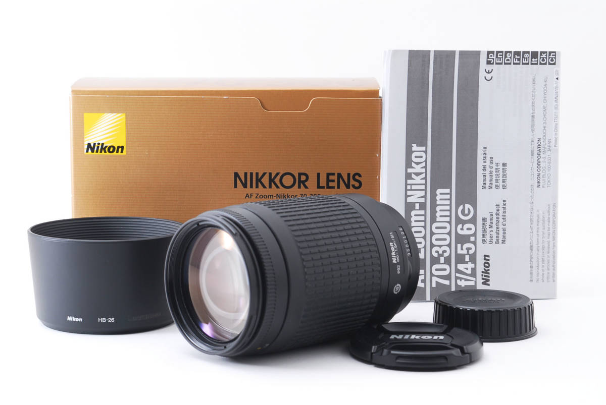 大人気 【極上美品】ニコン Nikon 1865902 レンズ G F/4-5.6 70-300mm