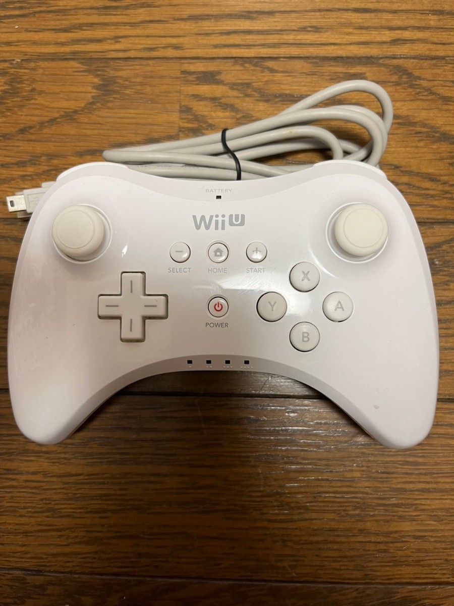 WiiU Proコントローラー shiro｜Yahoo!フリマ（旧PayPayフリマ）