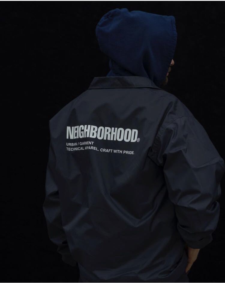 L NEIGHBORHOOD 23SS WINDBREAKER JACKET 231TSNH-JKM01 BLACK L