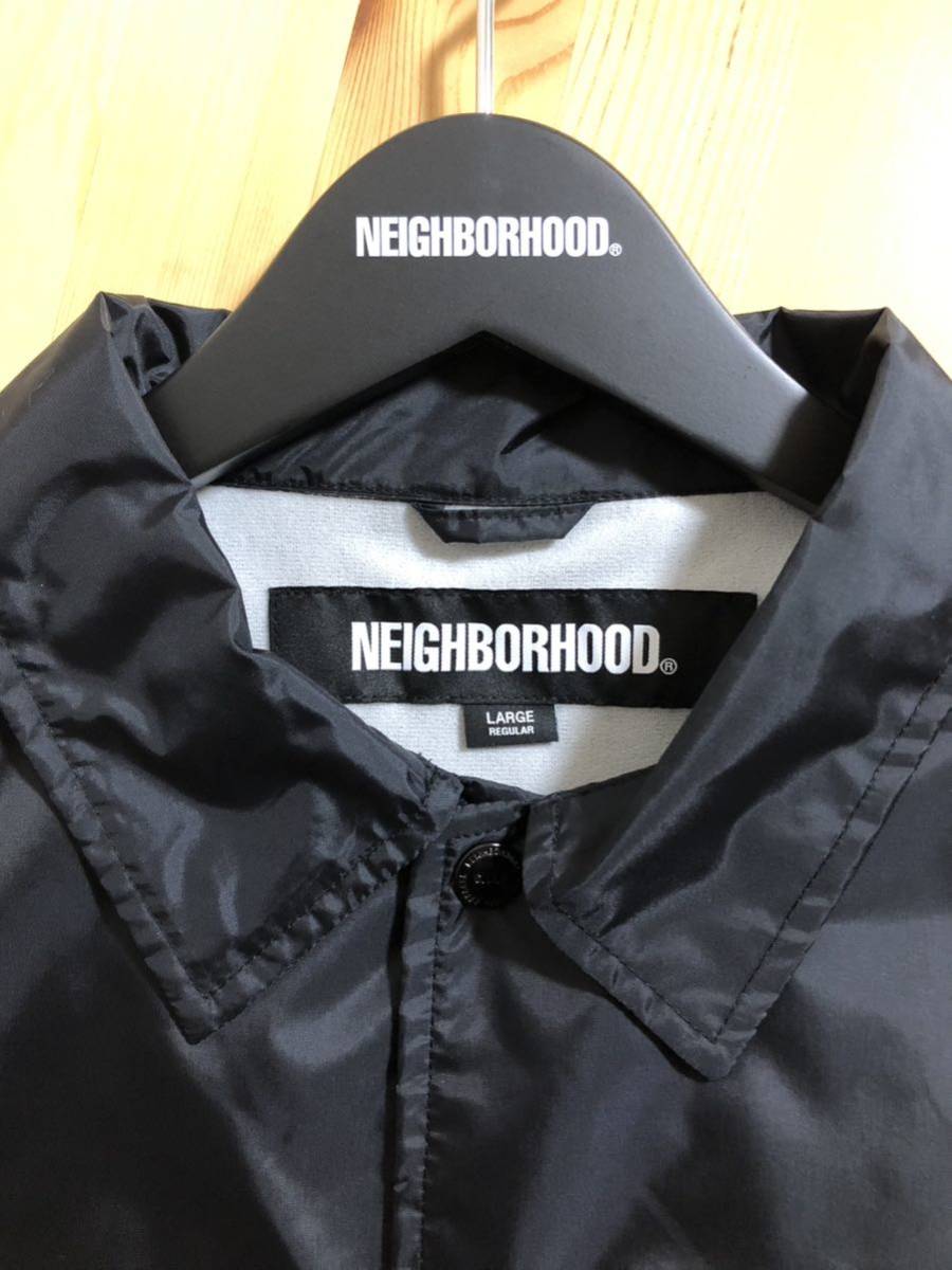 L NEIGHBORHOOD 23SS WINDBREAKER JACKET 231TSNH-JKM01 BLACK L