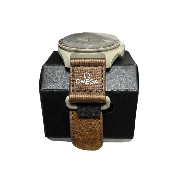 限定W特典付属 【新品】OMEGA x swatch JUPITER 腕時計 アイボリー