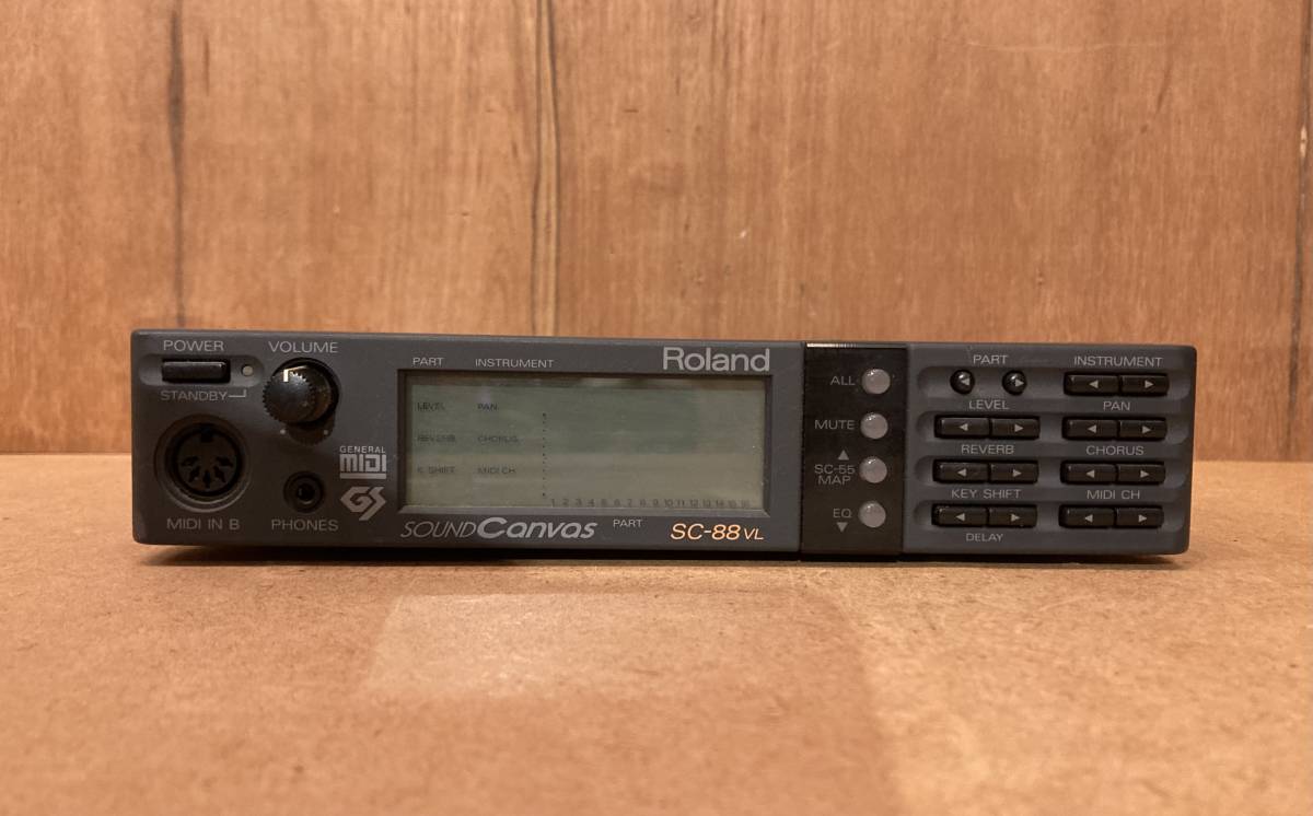 Roland SOUND CANVAS SC-88VL 音源モジュール 通電確認済み ○07067 
