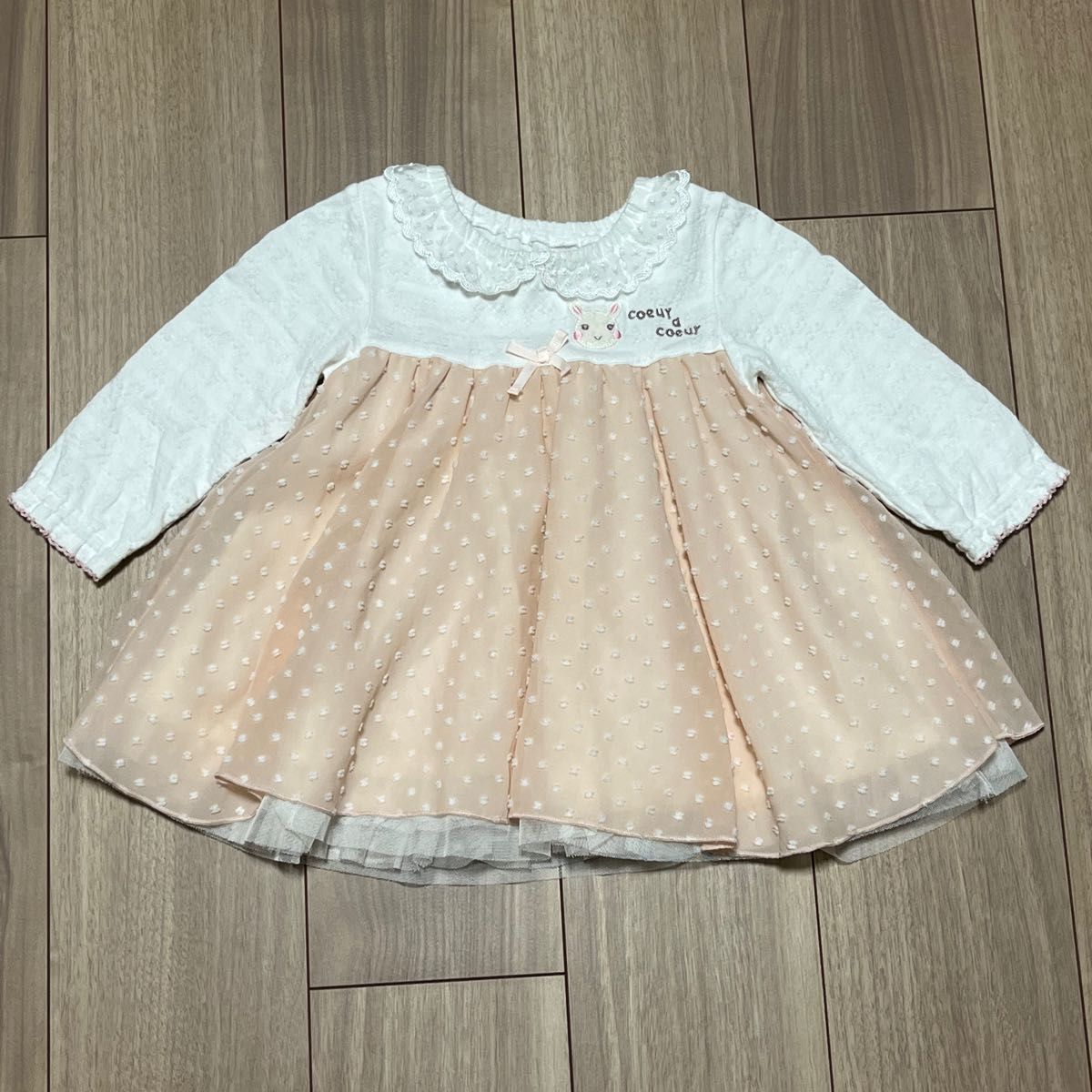 クーラクール チュニック ワンピース 90 うさちゃん|PayPayフリマ