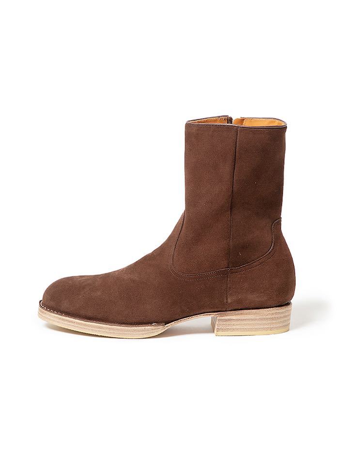 nonnative RANCHER ZIP UP BOOTS COW LEATHER hobo vendor DWELLER