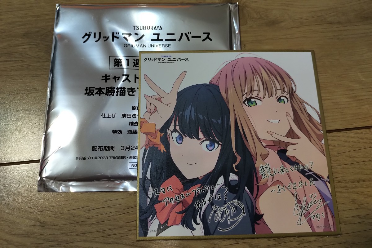 クーポン利用で1000円OFF グリッドマンユニバース 入場特典 宝多六花