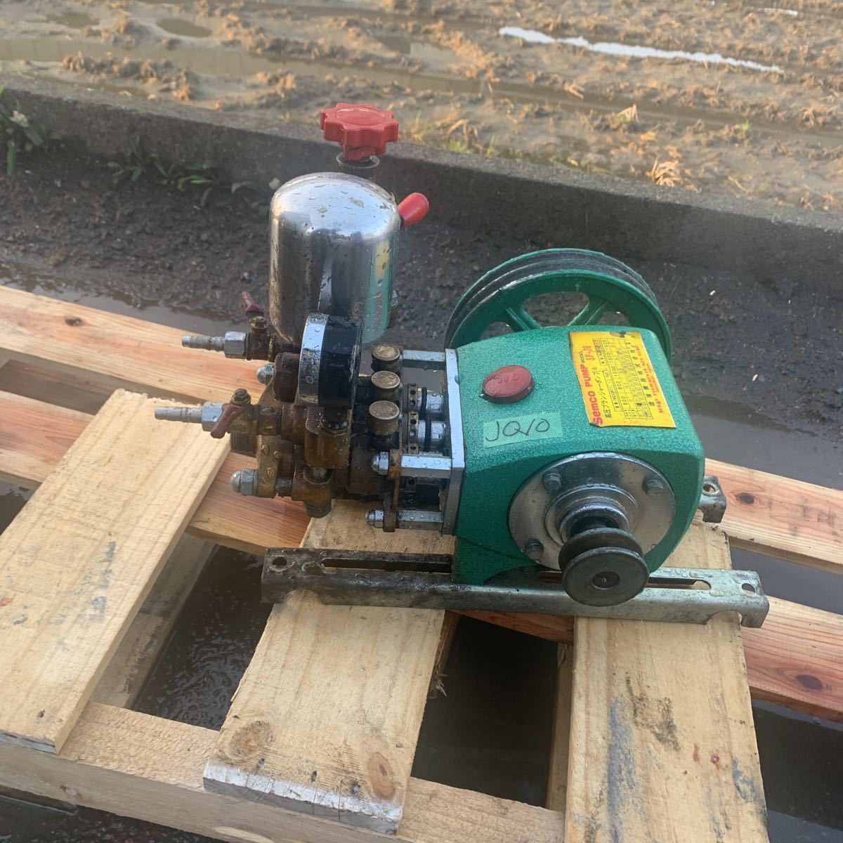 [JQ10]Semco PUMP height pressure plunger - pump SP-26[ times once done air . go out like sound . does ]