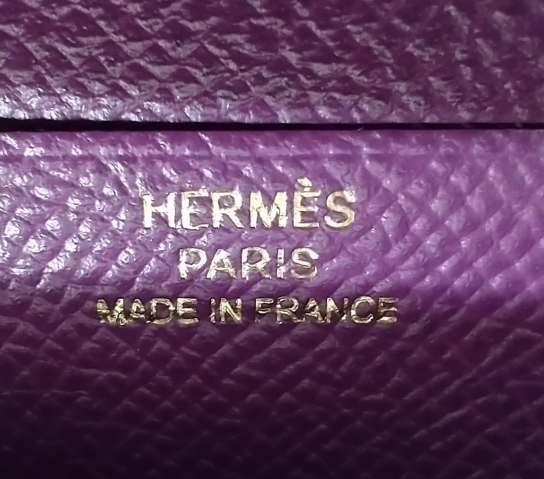 ☆今年のカラー☆男性にもおススメ!HERMES エルメス ベアンスフレ Y番