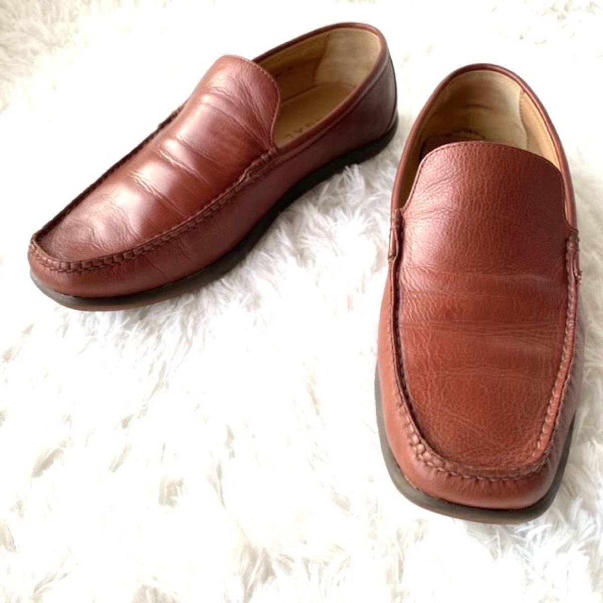 国内正規品 REGAL リーガル ドライビングシューズ レザースリッポン