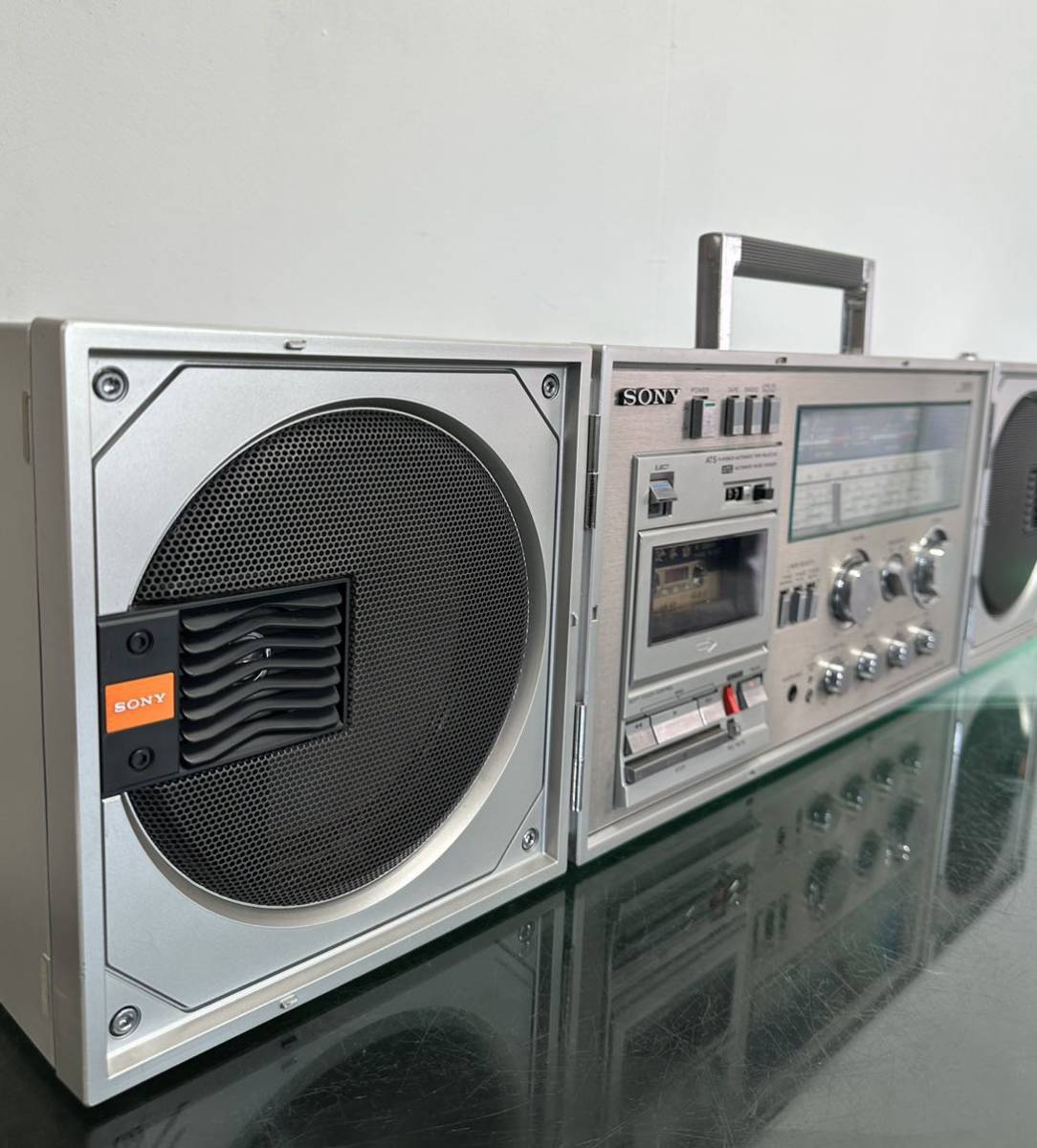 最高級モデル希少品 SONY ソニー ラジカセ CFS-88 4バンド 超オリジナル音 昭和レトロ動作品
