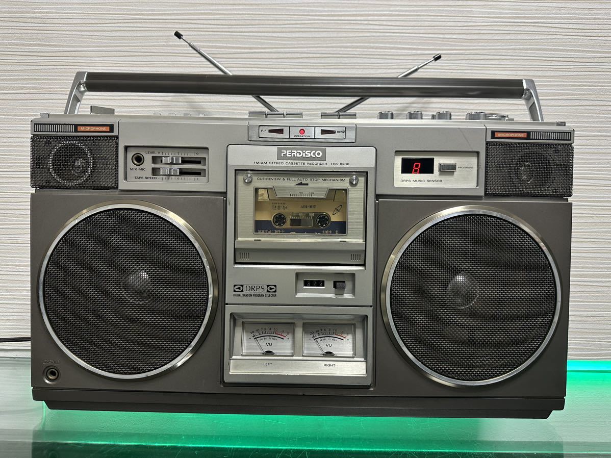 HITACHI 日立 TRK-8280 ステレオ・パディスコ8280 FM AM ラジオ