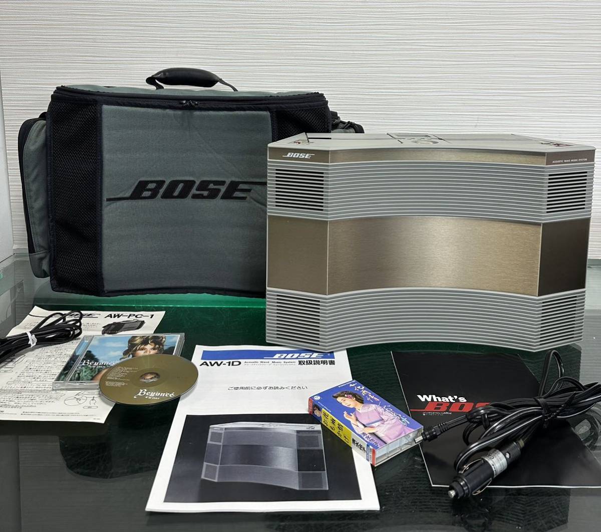 内蔵Bluetoothに変更可能 BOSE AW-1D ボタン交換済み 、メンテナンス