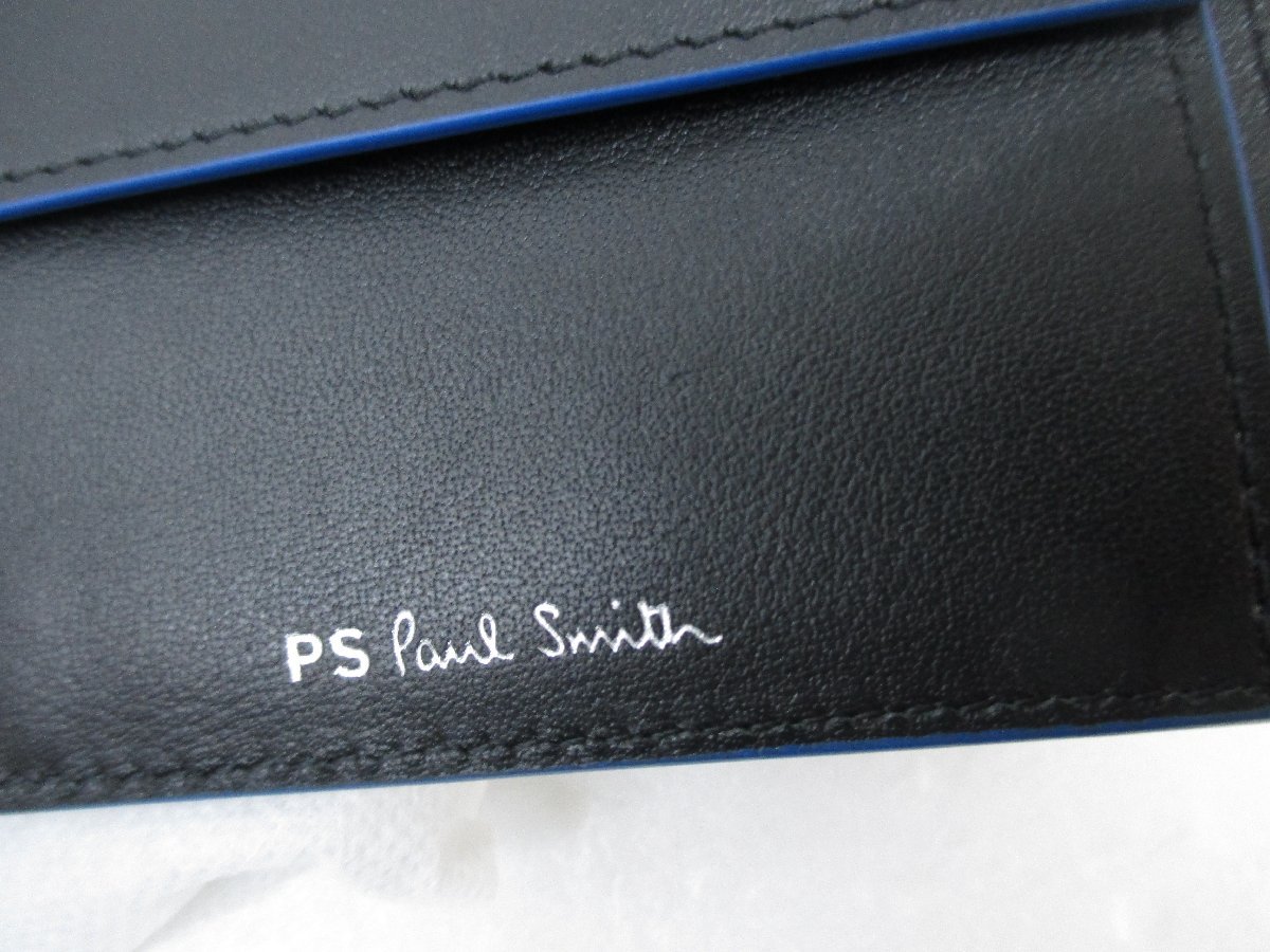 【極美品】ポールスミス　二つ折財布　Ｐｏｕｌ　Ｓｍｉｔｈ　牛革_画像8