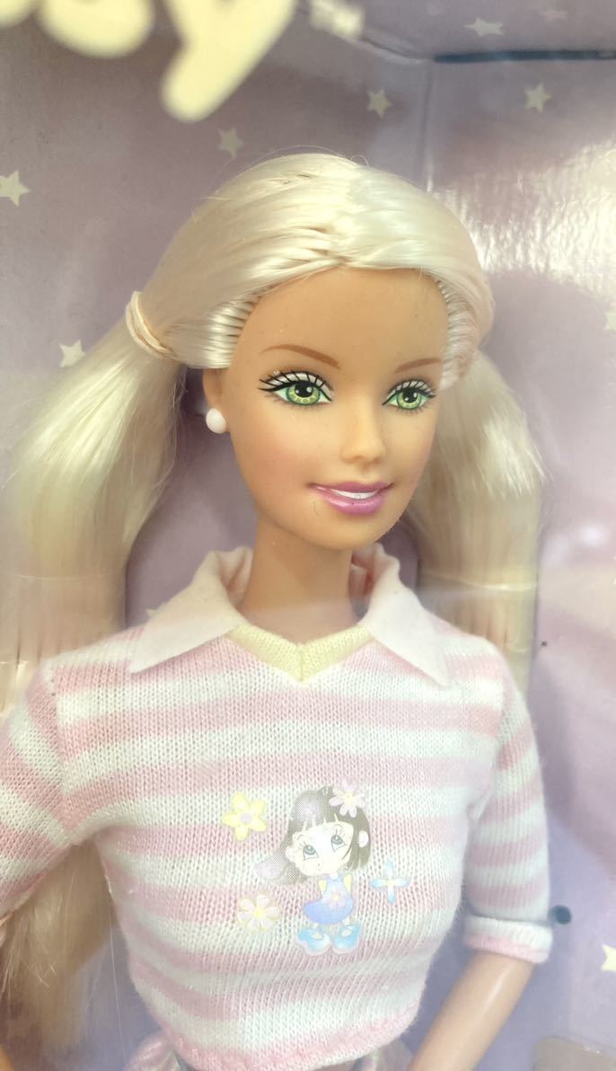 ☆ MATTEL マテル Barbie バービー 人形 bedtime babyキャリー 長期保管品 現状品 tt0202-1-6の画像2