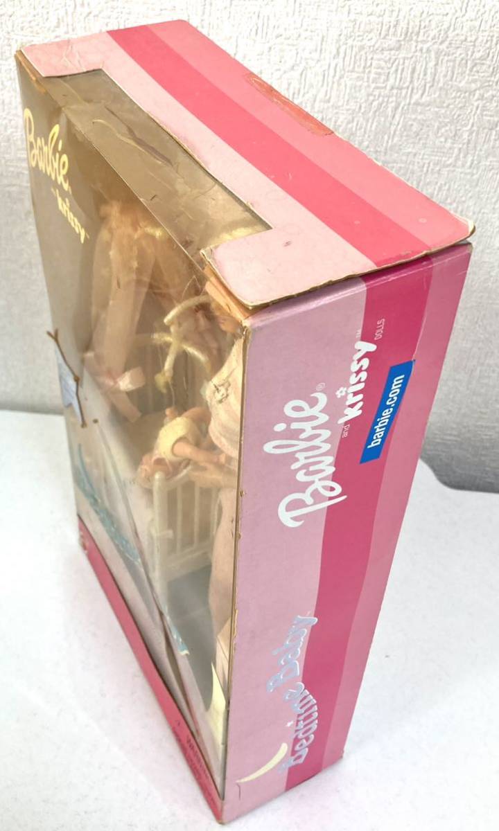 ☆ MATTEL マテル Barbie バービー 人形 bedtime babyキャリー 長期保管品 現状品 tt0202-1-6の画像8