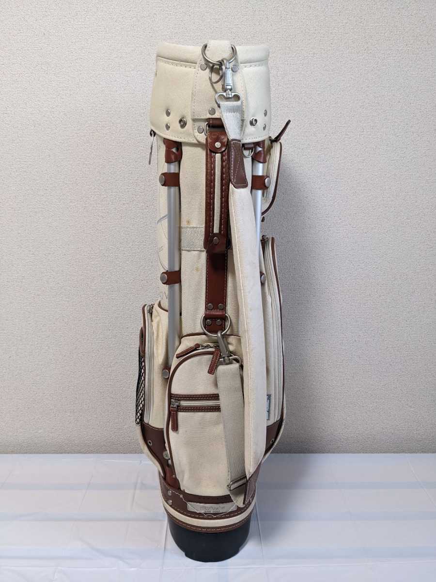 ☆1万円値下☆稀少・レア☆ 六風舎 キャディバッグ 帆布 ☆1万円値下☆稀少・レア☆ 六風舎 キャディバッグ 帆布
