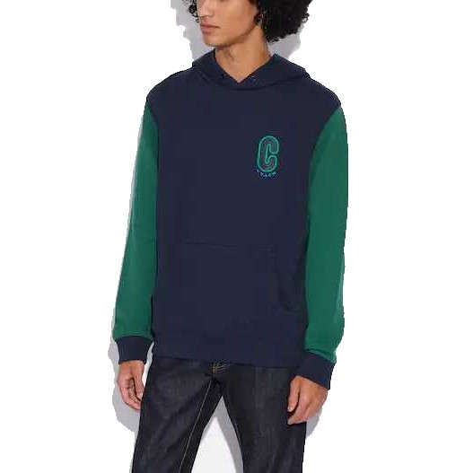 * tag equipped / regular goods *[COACH*C9508] Coach long sleeve sweat Parker sweatshirt f-ti-XL( Japan size :XXL) regular price 61,600 jpy prompt decision!!