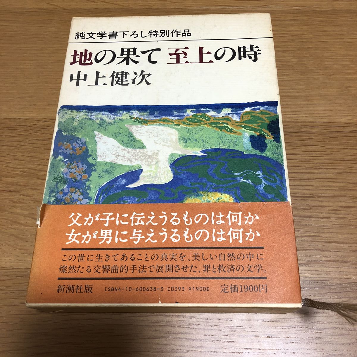  Nakagami Kenji земля. ... сверху. час первая версия с поясом оби бесплатная доставка 