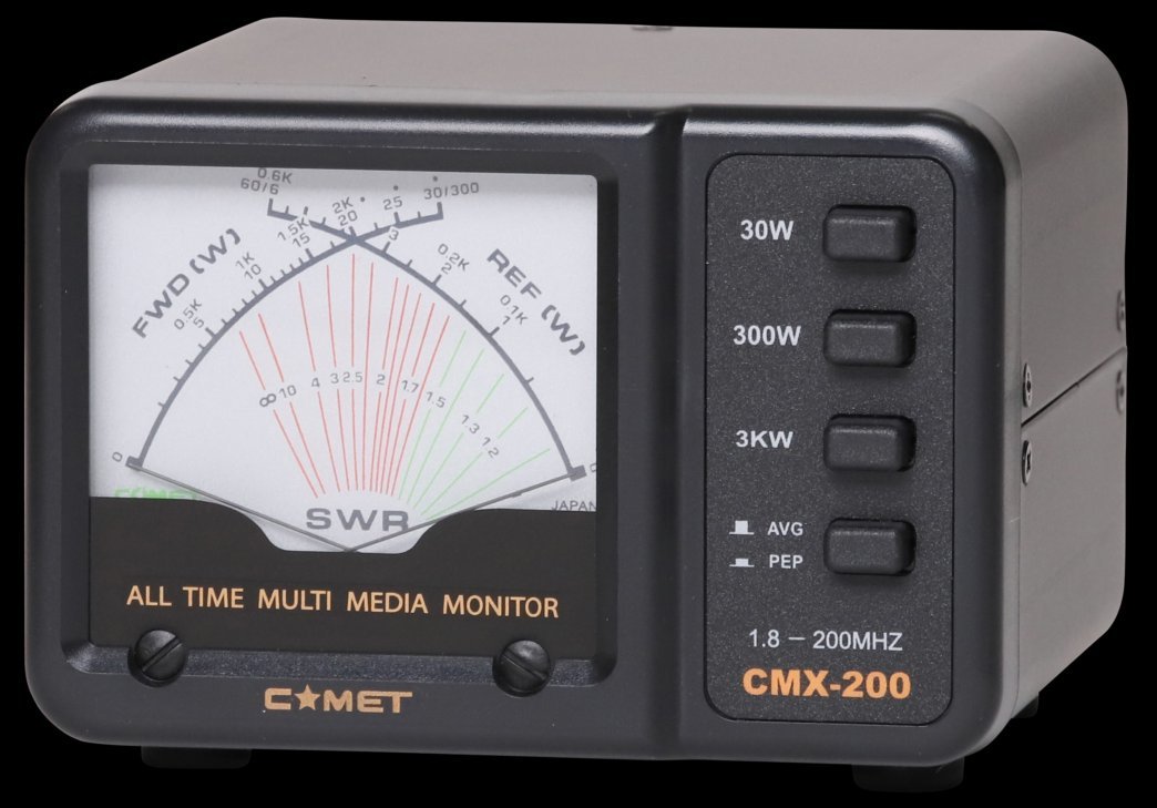 CMX-200 コメット簡単操作のSWR＆パワー計 3Kw/HF_画像1