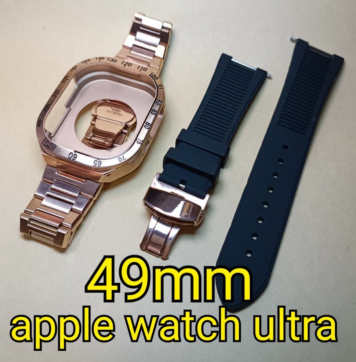 カーボンRG 49mm apple watch ultra アップルウォッチウルトラ メタル