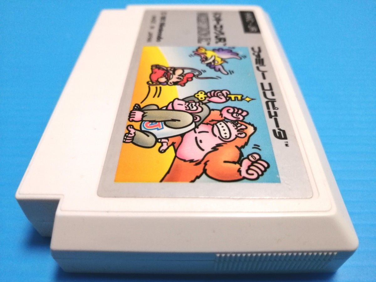 FC ファミコン ソフト ドンキーコングJR 絵ラベル 後期型 FC ファミコン ソフト ドンキーコングJR 絵ラベル 後期型