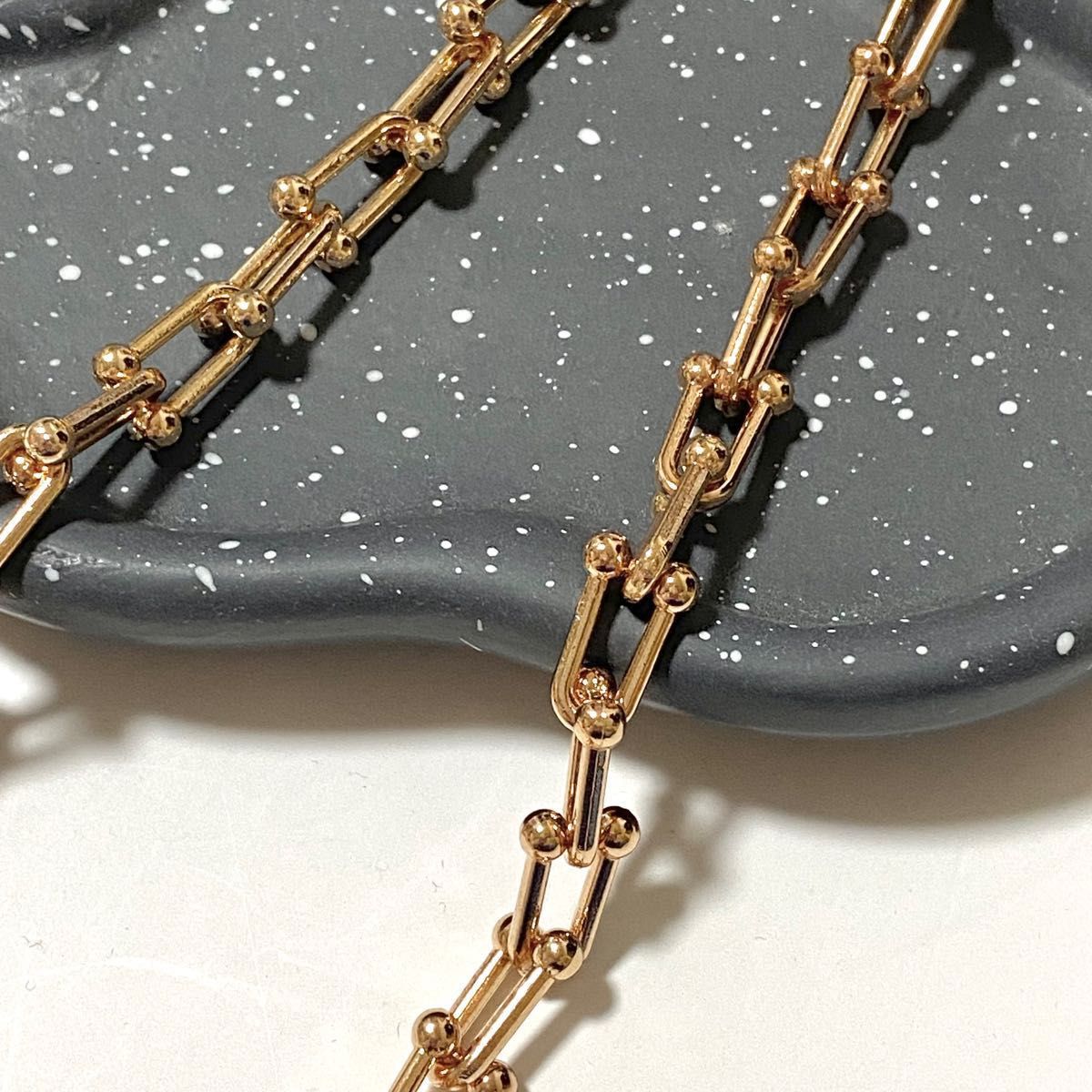 新品】高品質 Uチェーンネックレス ゴールドTiffany&Co ハード 新品】高品質 Uチェーンネックレス ゴールドTiffany&Co ハード