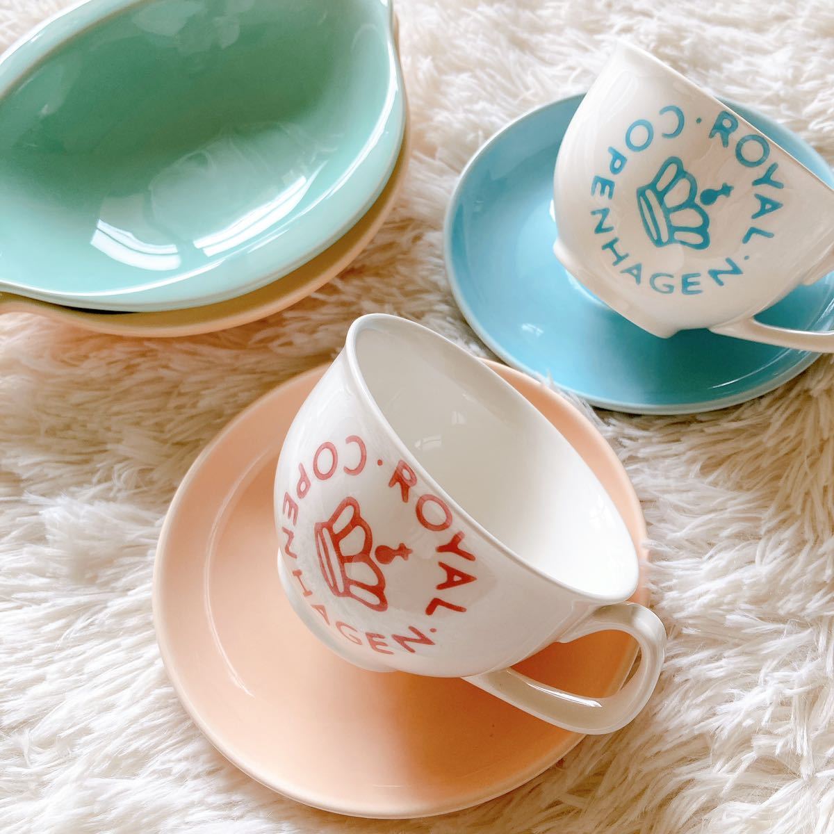 買取売値 ロイヤル コペンハーゲン ブルーマグ S ペア&スクエア