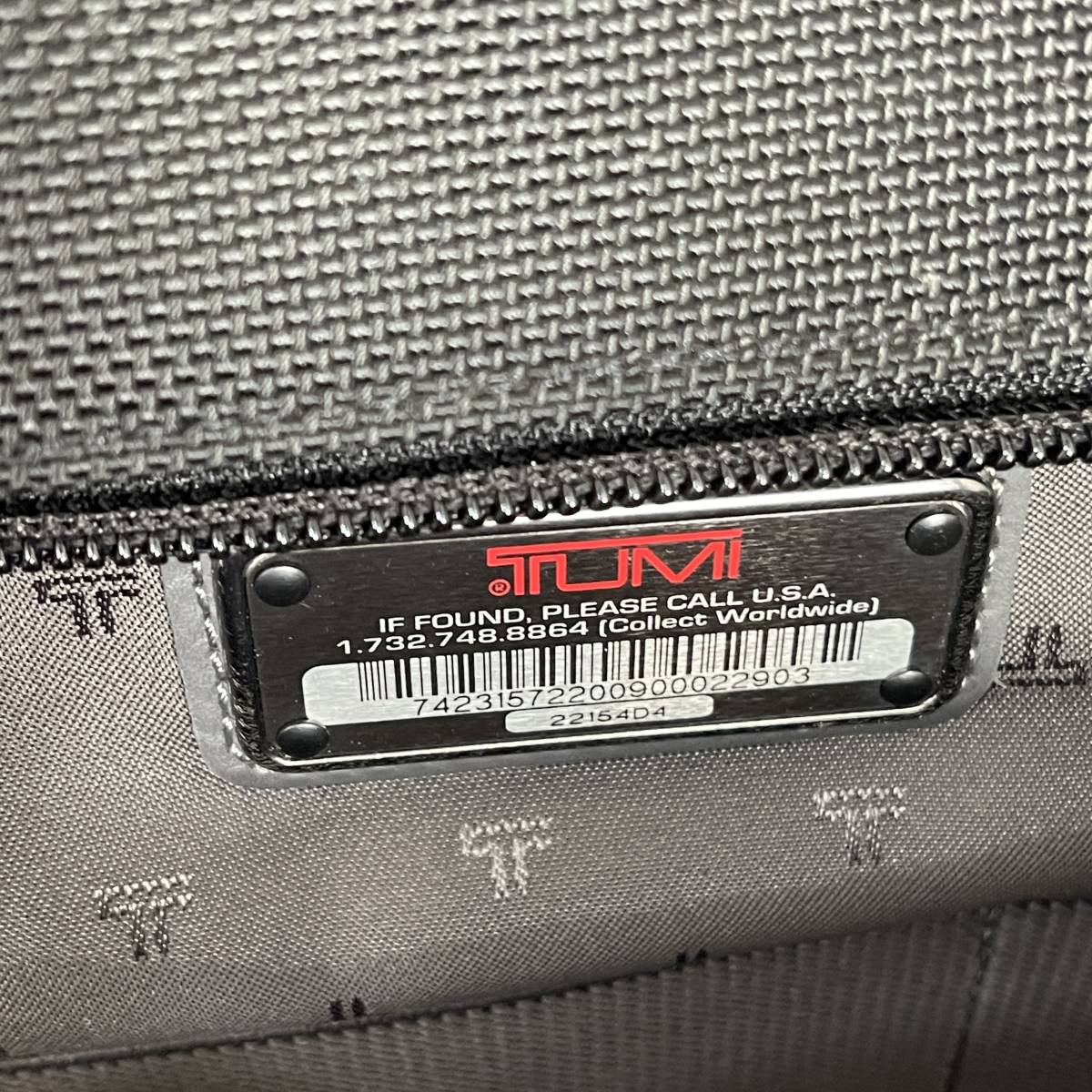 美品】TUMI トゥミ ビジネスバッグ ショルダー 2way 22154D4 黒 美品】TUMI トゥミ ビジネスバッグ ショルダー 2way 22154D4 黒