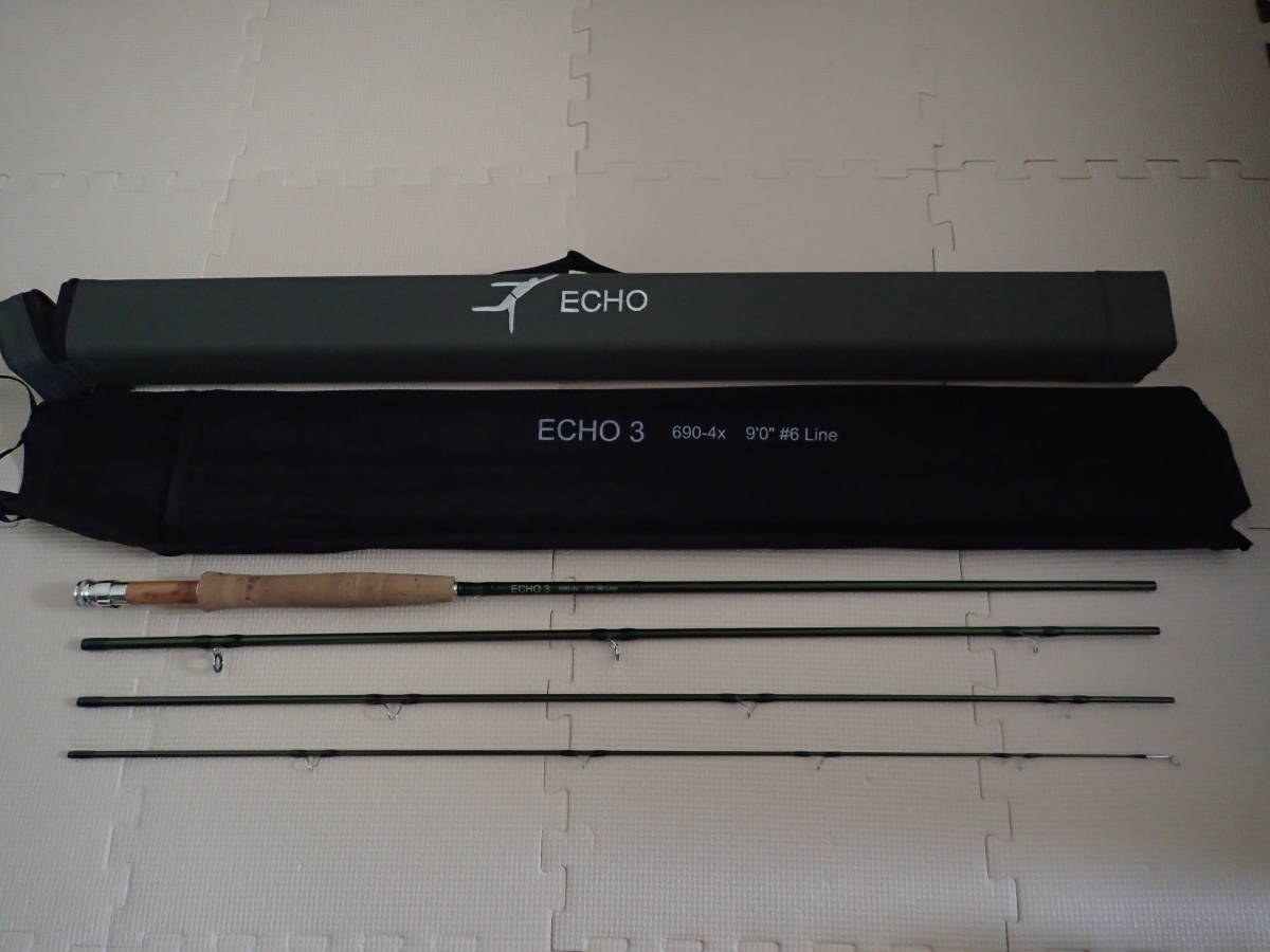 ECHO 3 FRESHWATER　エコースリーフレッシュウォーター 690-4x 9'0 #6_画像1