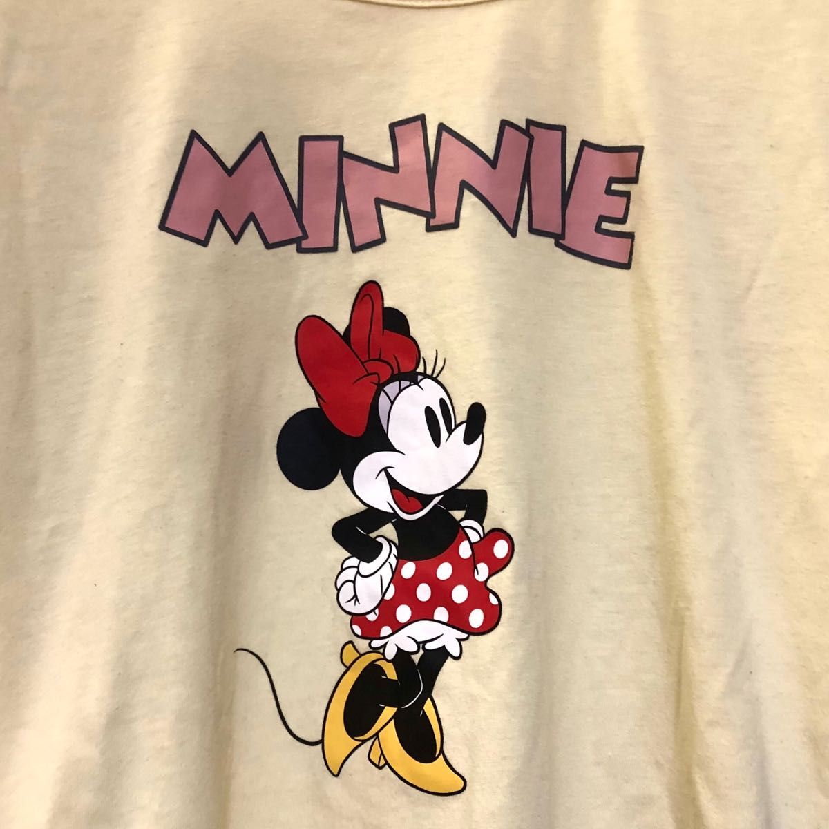 【ディズニー】レディース ミニーTシャツ チビT Mサイズ