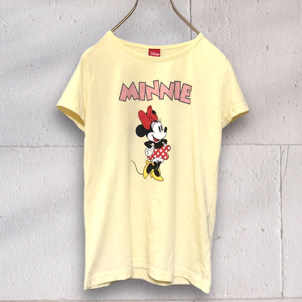 【ディズニー】レディース ミニーTシャツ チビT Mサイズ