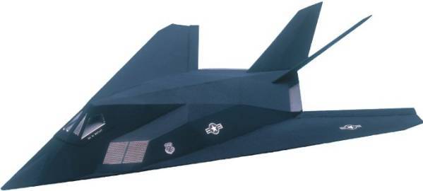 在庫限り：【ゴム動力機】WEST　WINGS社Lockheed F117A（翼長：23”=584mm）・・・残り4_画像3