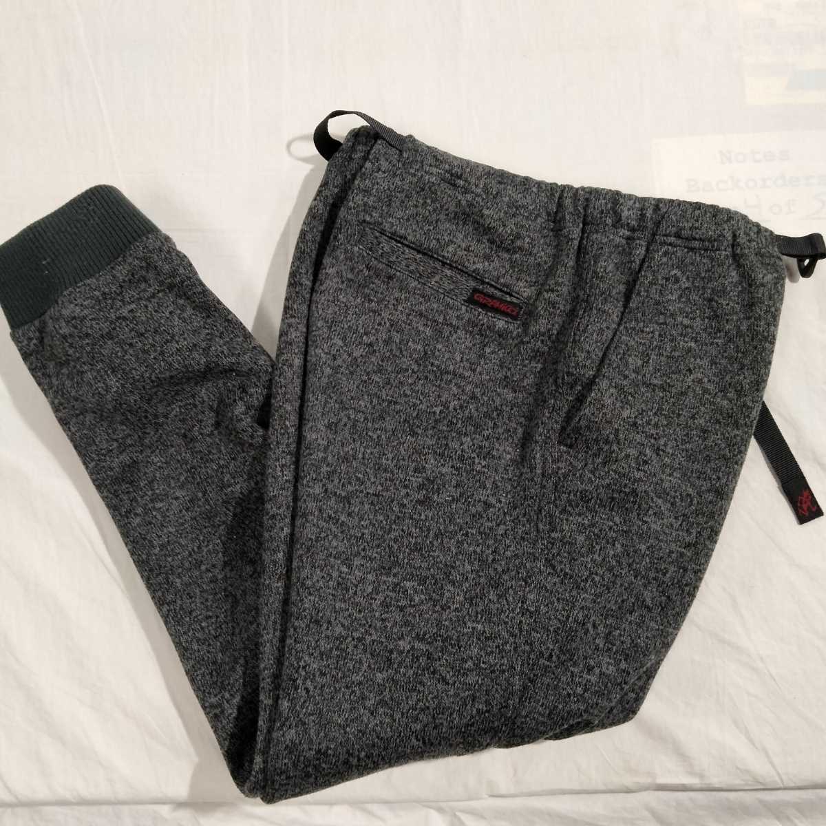 最初の PANTS ボンディングニット ナローリブ FLEECE KNIT BONDING