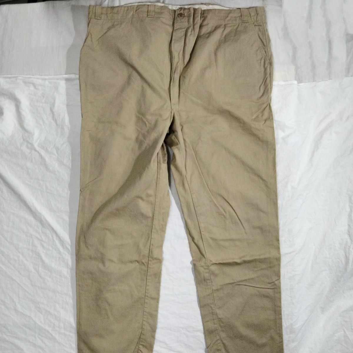 pacific overall Pacific overall button fly cotton chino trousers chinos Vintage vintage big 