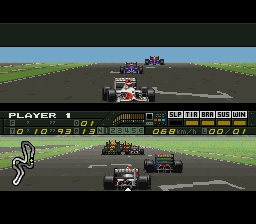 ★送料無料★北米版 スーパーファミコン SNES F1 Pole Position レース_画像2