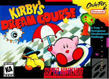 ★送料無料★北米版 スーパーファミコン SNES Kirby's Dream Course カービィボウル_画像1