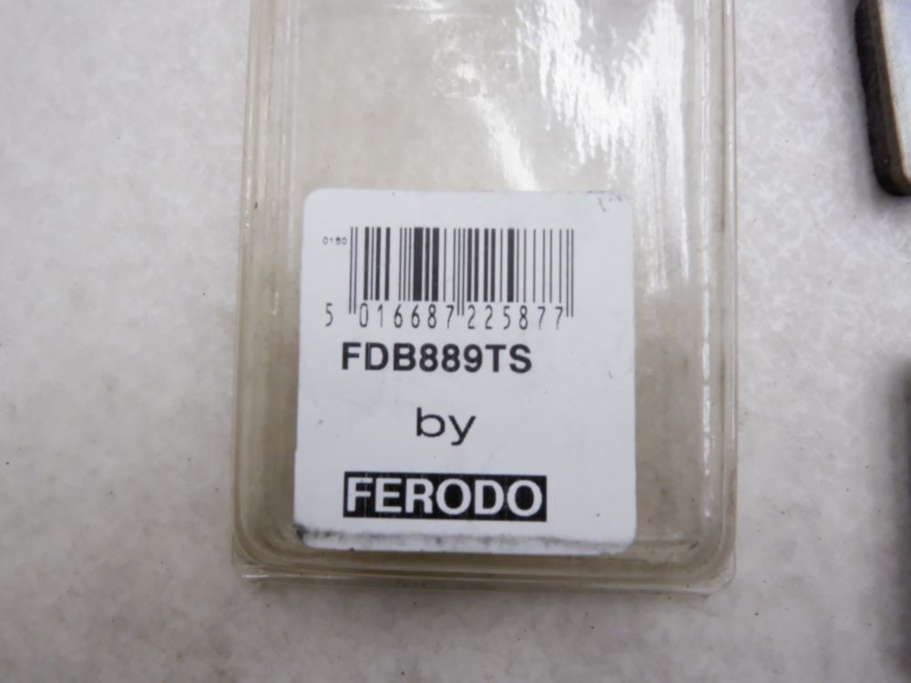 FERODO フェロード ブレーキパッド バイク ヤマハ YAMAHA Teos 125 SE04 FDB889TS 5WW F5811 20_画像3