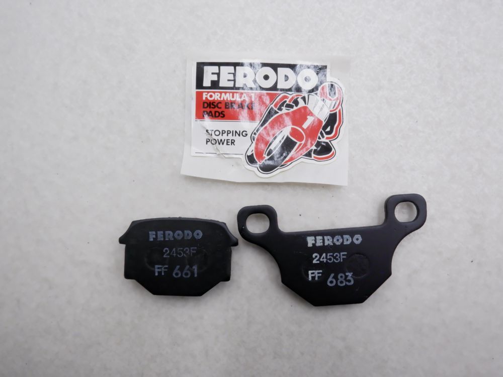 FERODO フェロード ブレーキパッド バイク SHERCO シェルコ SU 50 2T Urban Base - Cast wheel model FDB384_画像2