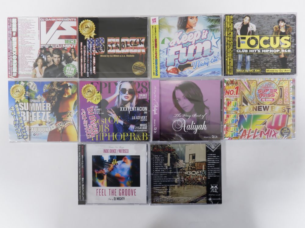 福袋 MixCD 10枚セット MIX CD 洋楽 ヒップホップ R&B DJアンリ MCアミ