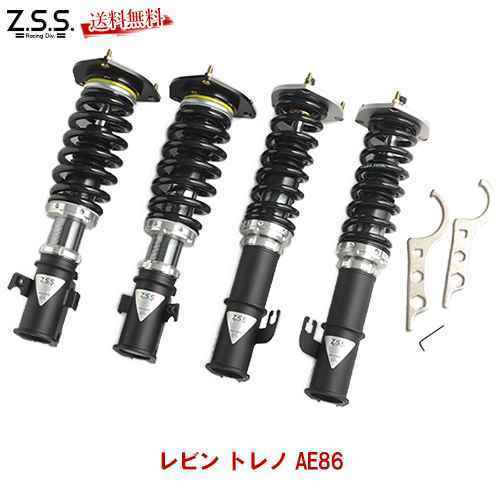 ストラット ヤフオク! - レビン トレノ AE86 車高調 トヨタ Z.S.S.