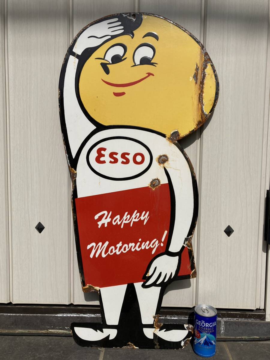 限定品】 エッソ看板です。ESSO看板 ESSO検)エッソアドバタイジング