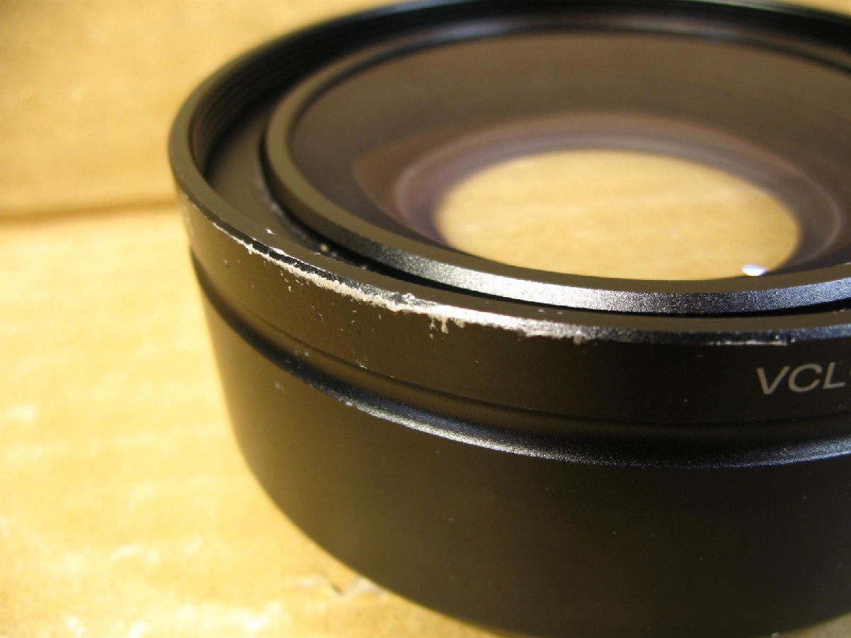 vSONY 0.8 times VCL-HG0862 wide conversion lens 62mm scratch equipped used Sony 