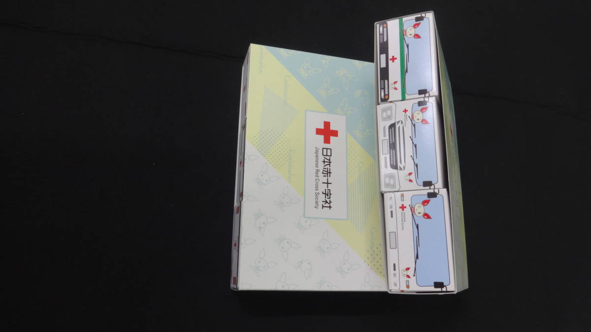 日本赤十字社 ラブラッド ティッシュ2箱セット コンパクト_画像2
