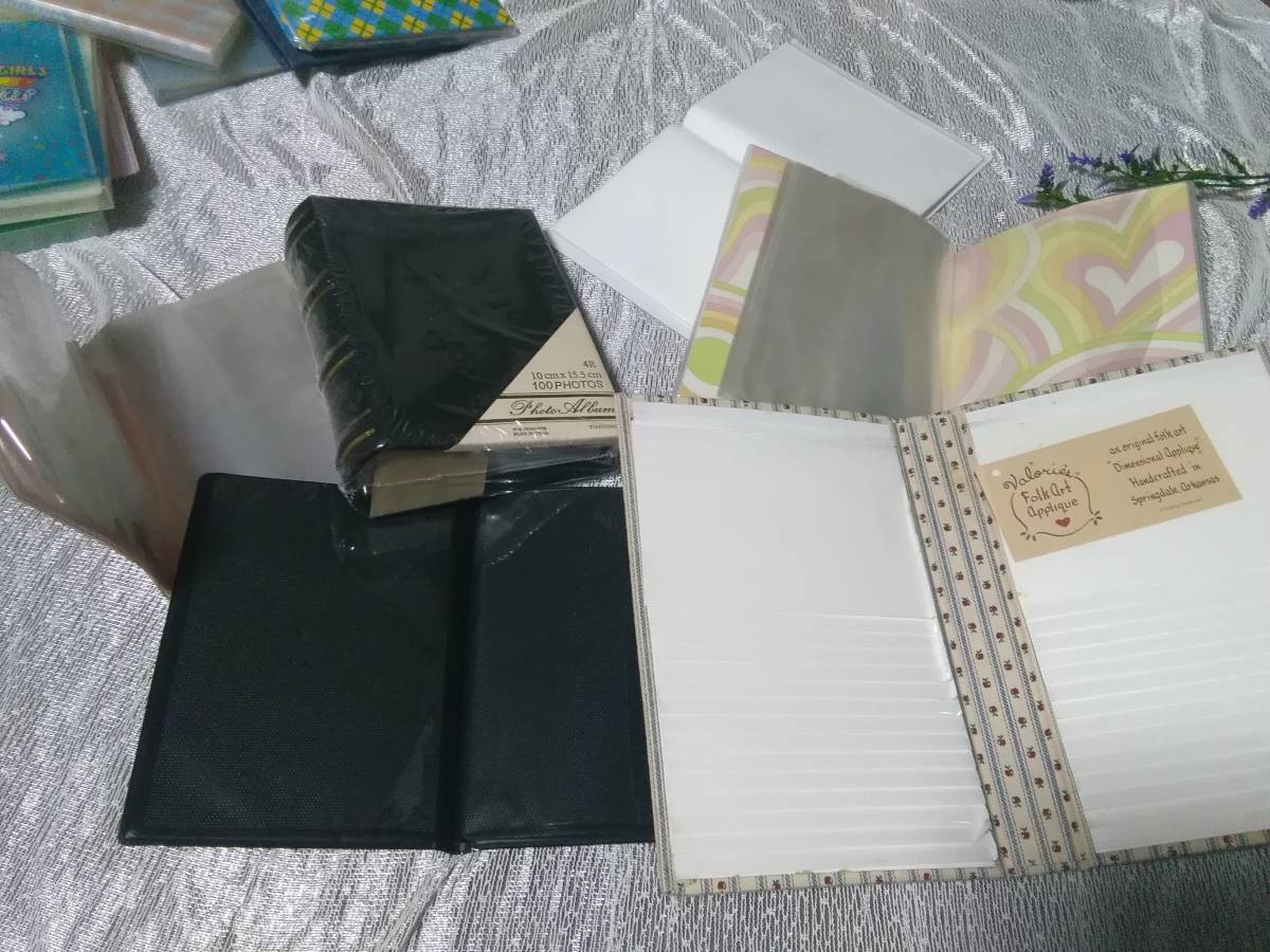  pocket album photo book 19 pcs. unused goods contains home storage goods 